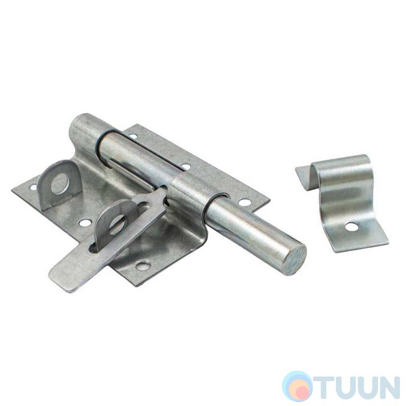 Surface-mounted latch for padlock 120x65 mm