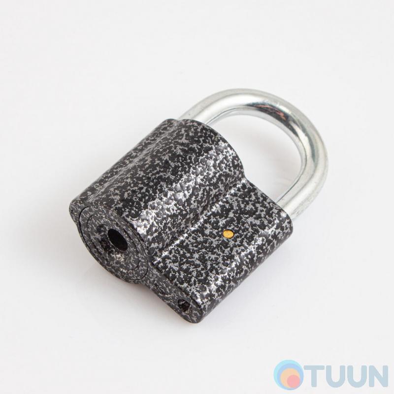 Padlock 45*35 mm open (barn) 3-key gray