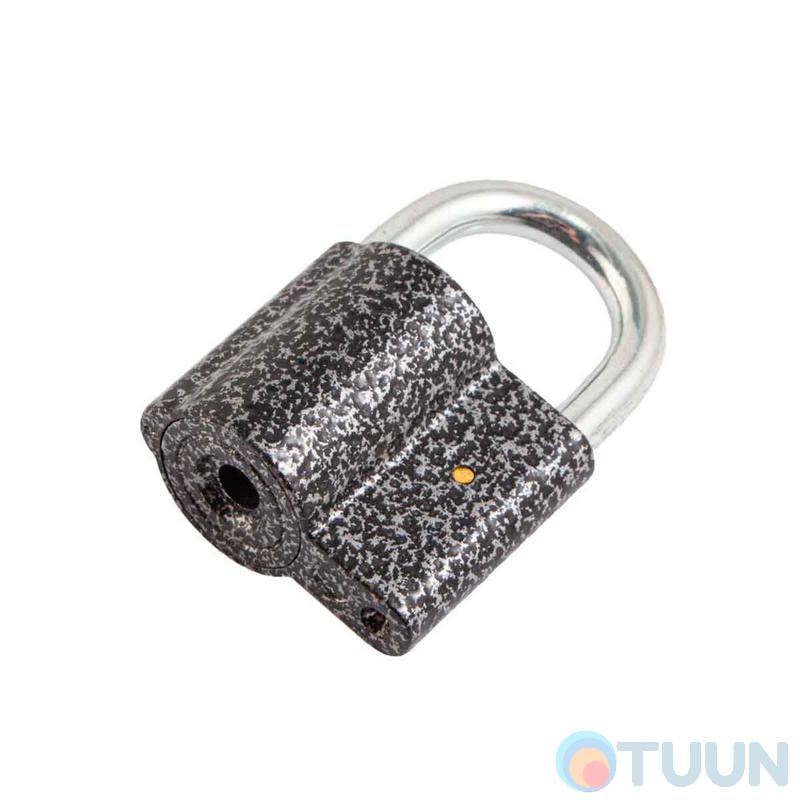 Padlock 45*35 mm open (barn) 3-key gray