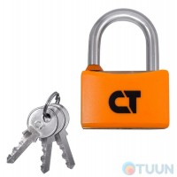 Comit padlock 60 mm open (barn) 3-lock orange