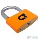 Comit padlock 60 mm open (barn) 3-lock orange