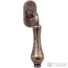 Window handle Fimet 152/DK F45 Juliette ant iron