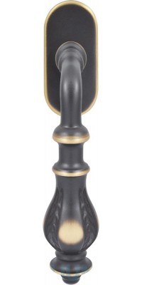 Window handle Fimet 173 DK F55 Vittoria light bronze / dark bronze