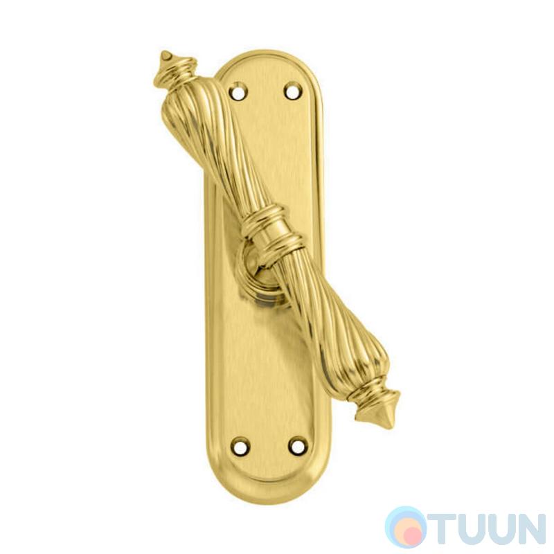 Enrico Cassina C12620 matte brass window handle