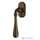 Colombo Window handle Ida ID 32 DK antique brass