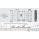 Петля барна 101SN125B с тормозом мат никель 125мм