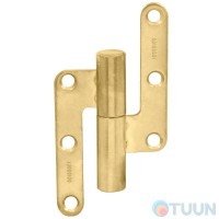 AGB Art. E100821403 завіса накладна франц. регульована ліва латунь R30 AGB Art. E100821403 завіса накладна франц. регульована ліва латунь R30