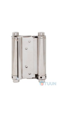 spring hinge 100 mm nickel