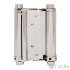 spring hinge 100 mm nickel