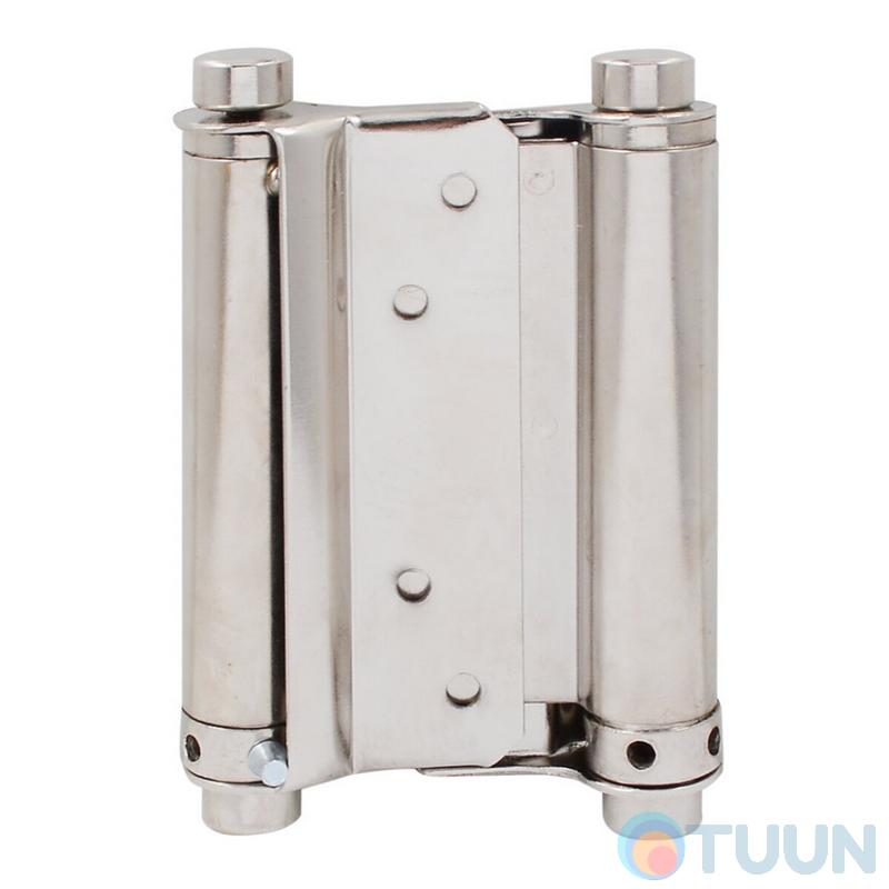 spring hinge 100 mm nickel