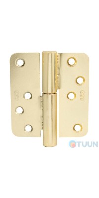 AGB Art. E100831603 adjustable overhead curtain right brass R60
