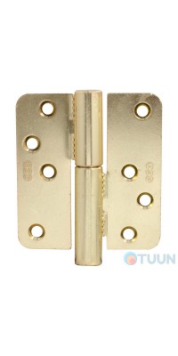 AGB Art. E100841603 adjustable overhead curtain left brass R60