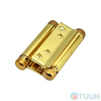RDA spring hinge 100 mm polished brass RDA spring hinge 100 mm polished brass