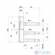 завіса Otlav CF100150O004-CG100150O013 латуньов.