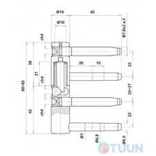 curtain Otlav CF495160H102-CG495160H102 bichromate