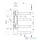 завіса Otlav CF495160H102-CG495160H102 біхромат