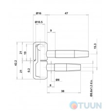 curtain Otlav CF030160H149-CG030160H159 bichromate