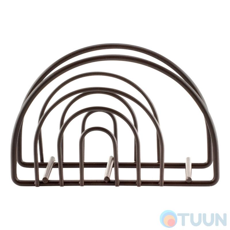 Arino Napkin holder semicircle bronze
