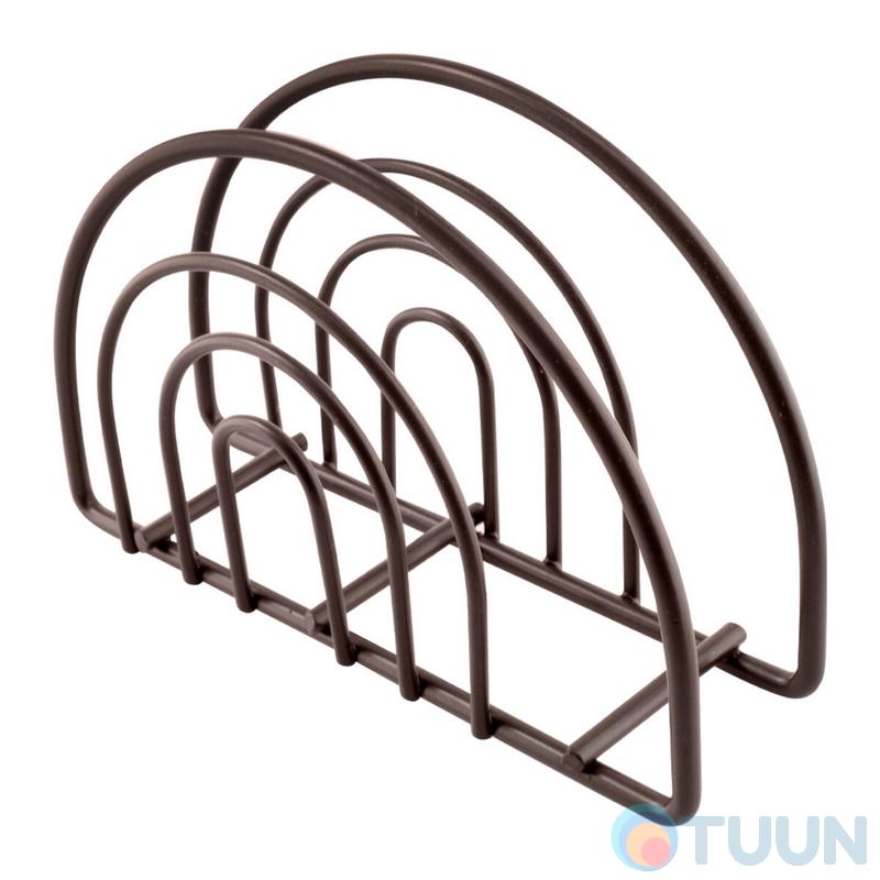 Arino Napkin holder semicircle bronze