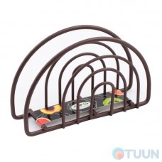 Arino Napkin holder semicircle bronze