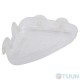 Arino Corner shelf Aqualine 23*15*3.2 white