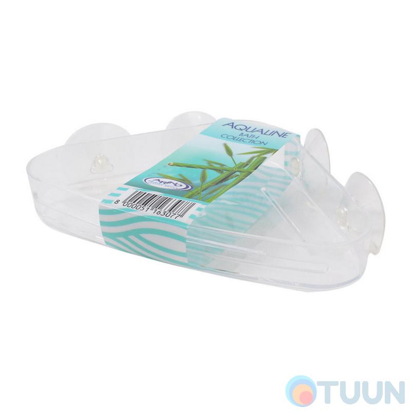Arino Corner shelf Aqualine 23*15*3.2 white