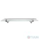 Chrome shelf with stopper (matt glass) ARL-140191