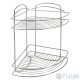 Corner mesh shelf double W2100 (21.5*21.5*34cm)