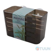 Arino Полочка Aqualine 18,7*10*12,2 серая