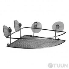 Corner mesh shelf 27x17x4cm W031