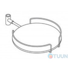 Colombo B1226C MeloRound shelf chrome