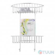 Double mesh shelf (new) with suction cups TC 1304
