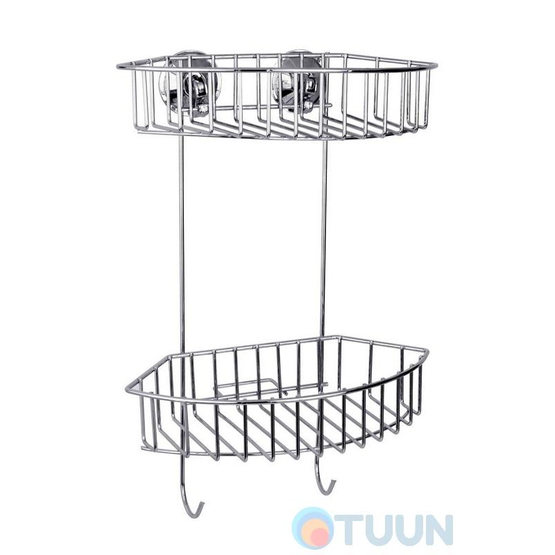 Double mesh shelf (new) with suction cups TC 1304