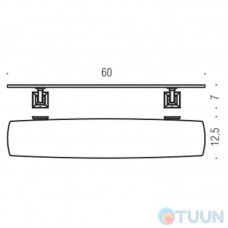 Colombo B3216 Portofino Shelf 60 cm bronze