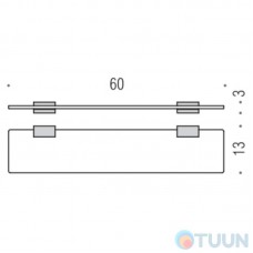 Shelves chrome Colombo B1616 Look