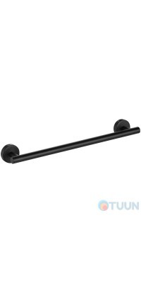 Arino City single towel rack, matte black