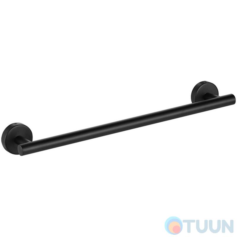Arino City single towel rack, matte black