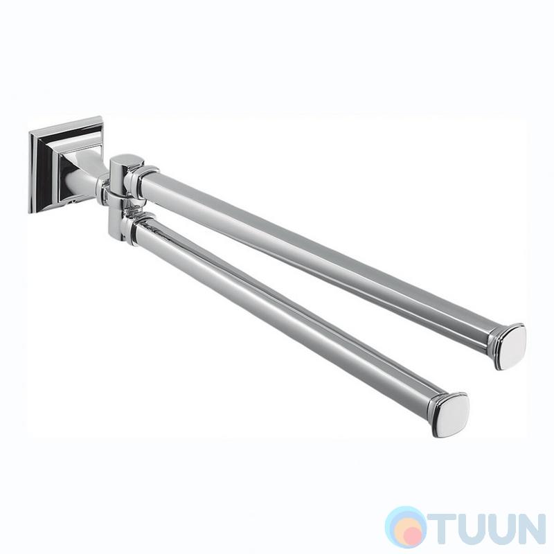 Colombo B3212 PortofinoDouble hanger 41.5 cm chrome