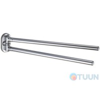 Double hanger 34.5 cm chrome Colombo B2212 Bart