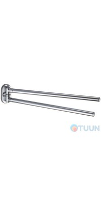 Вешалка двойная 34,5 см хром Colombo B2212 Bart