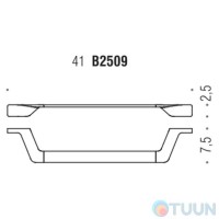 Colombo B2509 Alize Hanger chrome