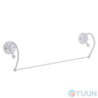 Вешалка для полотенец, белая Black and White