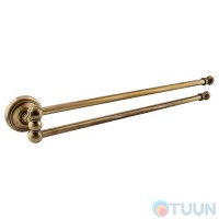 Bonomi EN05 IB Double Bronze Towel Rack