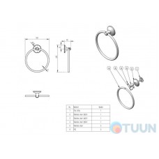 Towel ring 640160