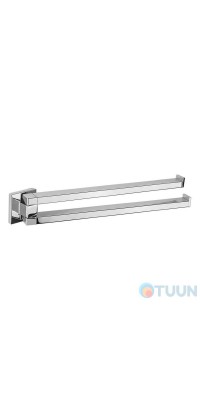Colombo B3712 Basic Q Double hanger chrome