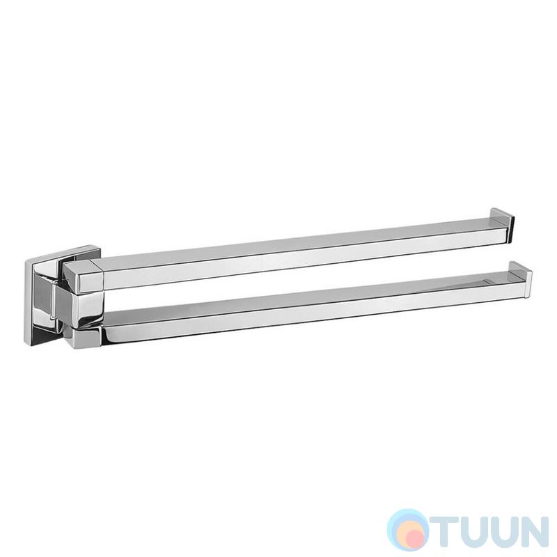 Colombo B3712 Basic Q Double hanger chrome