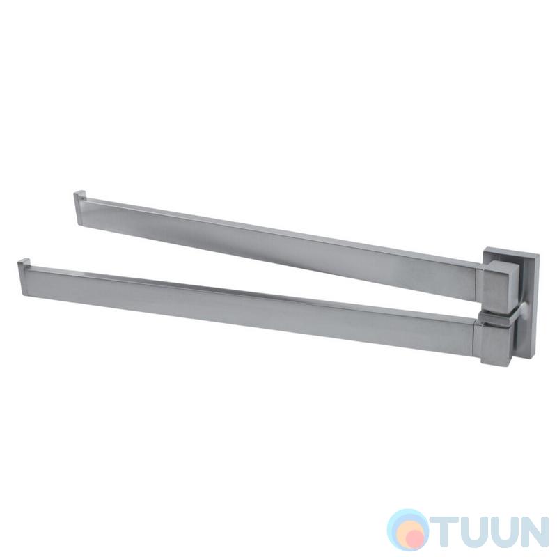 Colombo B1612 LookDouble hanger 33.5 cm matt chrome