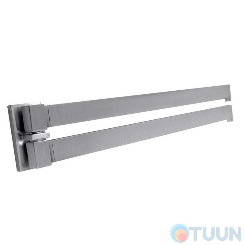 Colombo B1612 LookDouble hanger 33.5 cm matt chrome