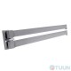 Colombo B1612 LookDouble hanger 33.5 cm matt chrome