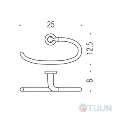 Colombo B2731 Basic Towel rail chrome